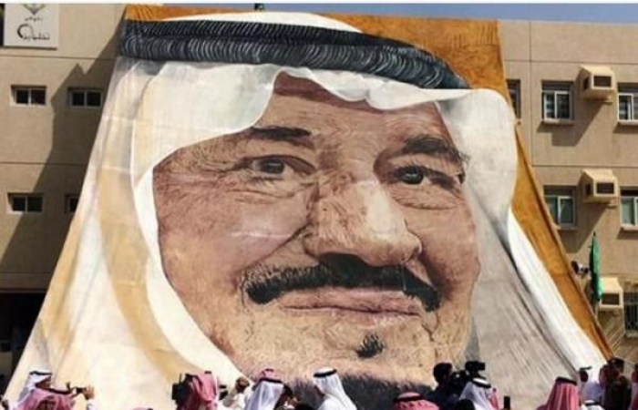 لوحة بورتريه للملك سلمان تدخل موسوعة غينيس