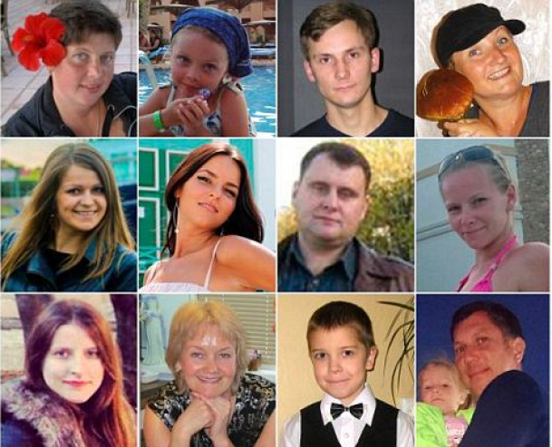 بالصور : مصر تعلن عدد وجنسيات ضحايا الطائرة الروسية من بينهم 138 سيدة و17 طفلاً