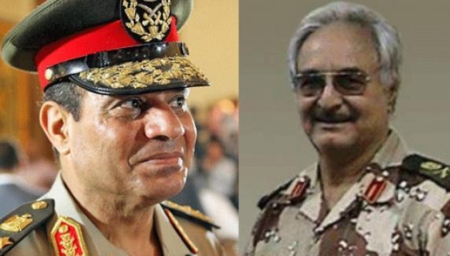 لواء ليبي يدعو السيسي للتدخل العسكري في ليبيا للقضاء على داعش