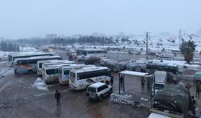 الطقس يؤثر سلباً على عملية إجلاء المدنيين في حلب