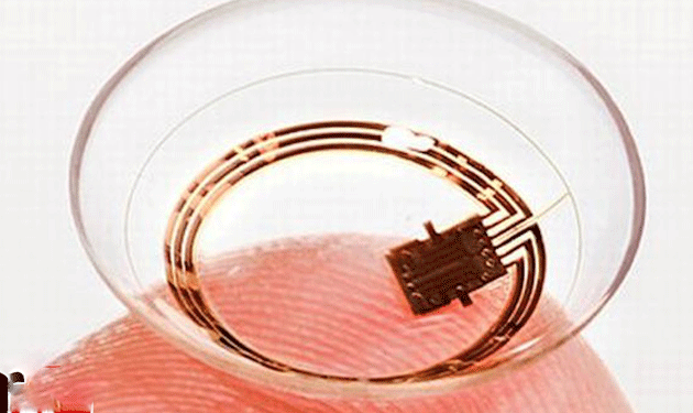 الكشف عن عدسات لاصقة مزودة بكاميرات