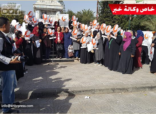 بالفيديو: حملة 16 يوم لمناهضة العنف ضد المرأة.. وقفة في غزة لدعم المرأة الفلسطينية