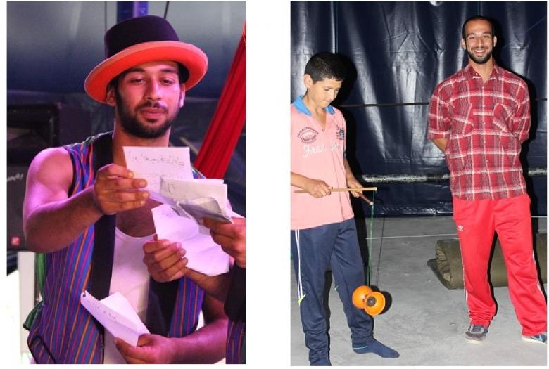 منظمة العفو تدعو للتضامن مع المهرج الفلسطيني أبو سخا