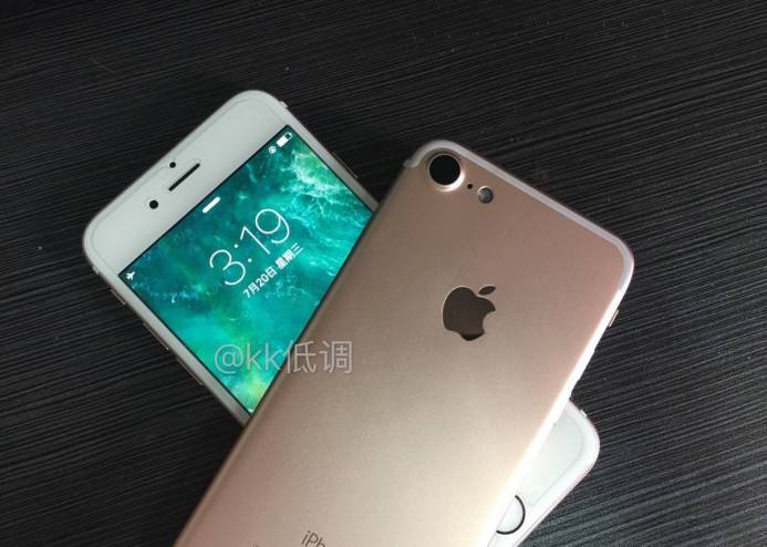 بالصور : كُنْ أوّلَ من يشاهد الشكل النهائي لهواتف آيفون 7 !!