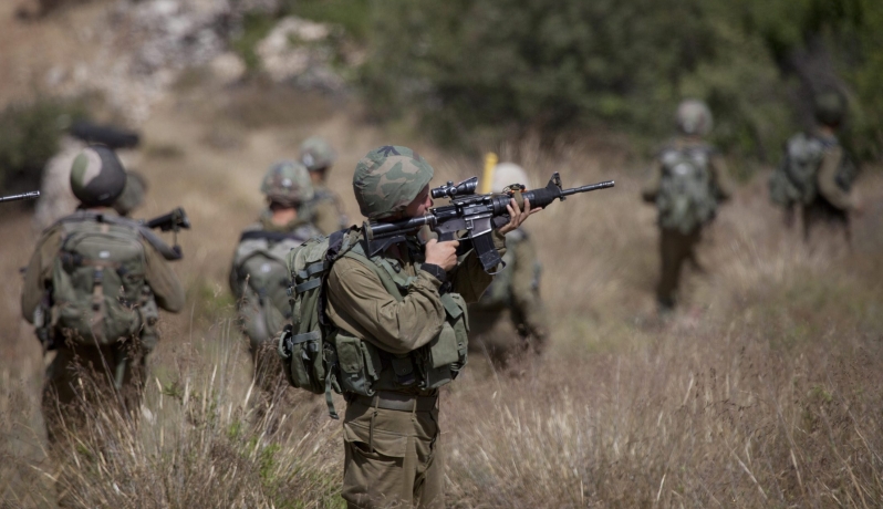 الاحتلال يجري تدريبات عسكرية جنوب نابلس