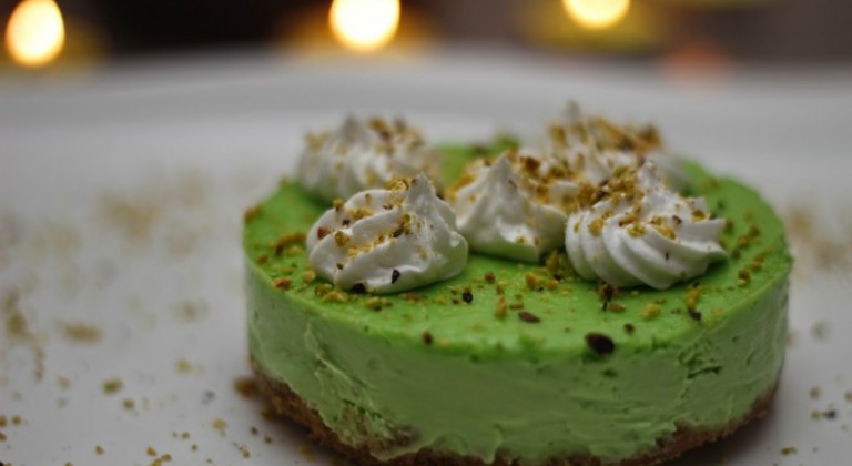 تشيز كيك الفستق