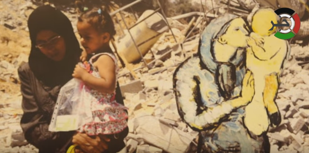 بالفيديو :افتتاح معرض "عشاق الأرض"  للفن التشكيلي في قطاع غزة