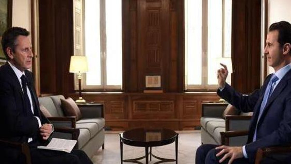 بشار الأسد.. المذيع الهولندي أحرجه بالأسئلة فأُسقِط في يده