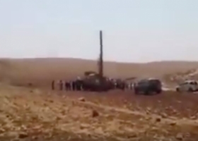 فيديو :شجار بين الشرطة الفلسطينية والاسرائيلية تخلله اطلاق نار
