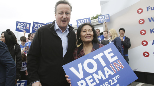 كاميرون:ترك الاتحاد الاوروبي سيؤثر على الصحة والمعاشات