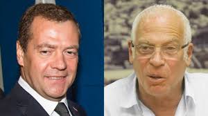 وزير الزراعة الإسرائيلي يهدي رئيس وزراء روسيا طائرة