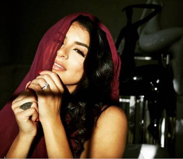 بالصورة.. ريما فقية بفستان مثيرو ضيق رغم الحمل