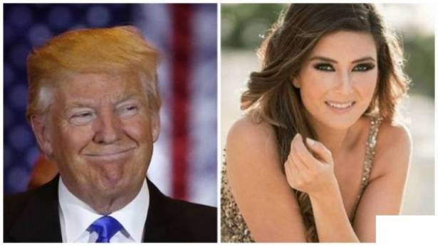 ترامب يخاطب ملكة جمال لبنان ويطلب منها هذا الطلب