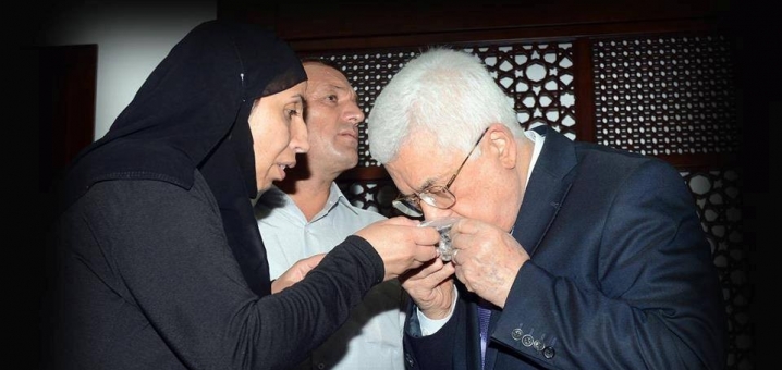 بالصور : الرئيس يستقبل أسرة الشهيد الخالدي ويؤكد تجهيز ملف "ليث" للجنايات