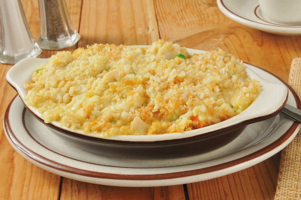 طاجن الأرز والدجاج