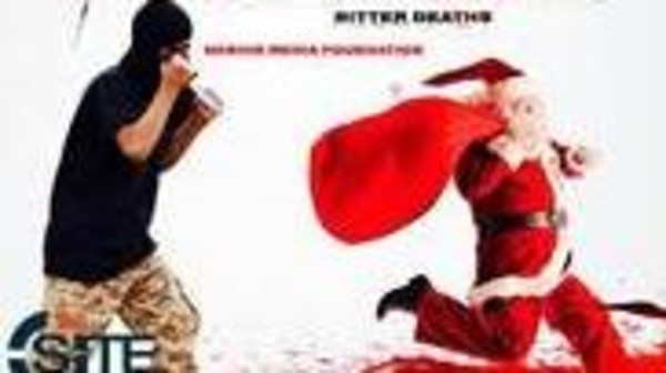 بالصور.. داعش يهرول وراء "سانتا كلوز" ويهدد أوروبا