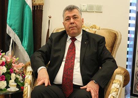قنصل فلسطين يستقبل القناصل العرب في إقليم كردستان
