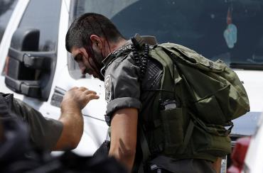 إصابة جندي برأسه في القدس