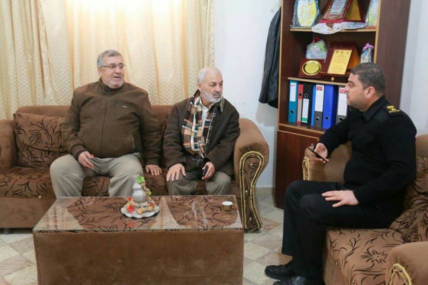 الغول والبرش يطلعان على مجريات العمل بمركز الإصلاح والتأهيل بغزة