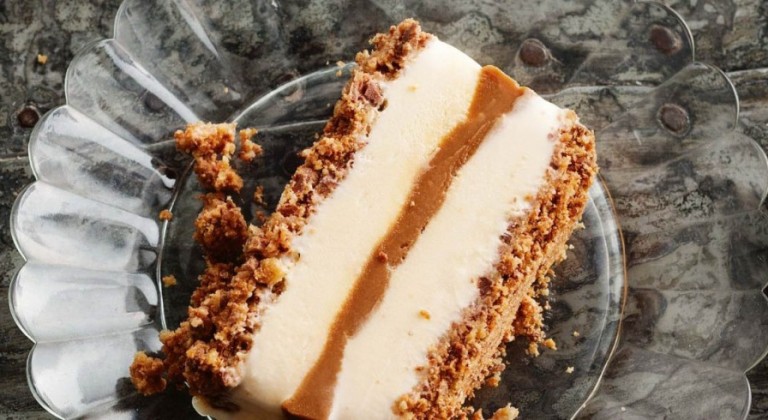 تشيز كيك آيس كريم الفانيلا