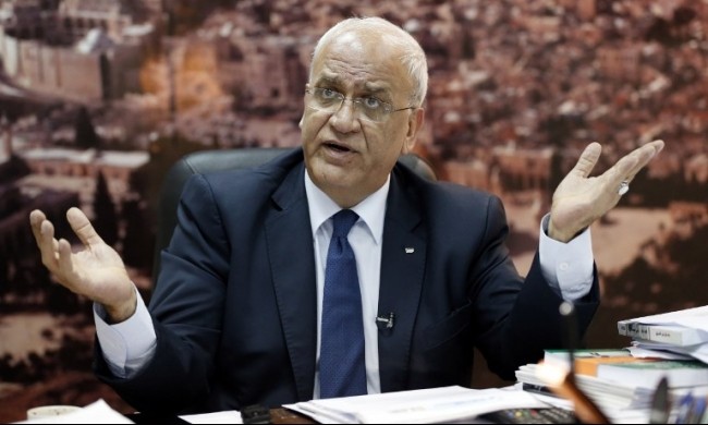 عريقات يدعو "نتنياهو" للاعتراف بدولة فلسطين بدلاً من تعميق الصراع