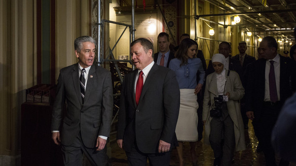 ترامب يلتقي العاهل الأردني في واشنطن