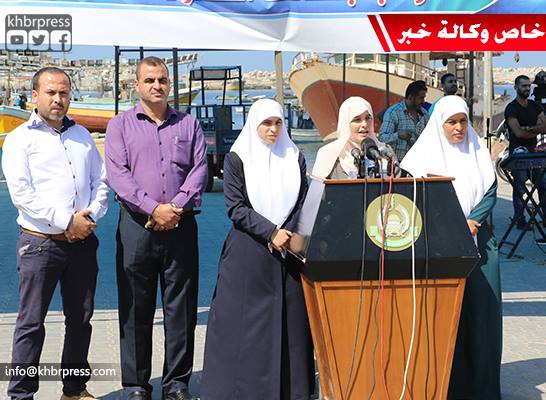 بالفيديو: وقفة نسائية استنكاراً لاعتداء الاحتلال على سفينة "زيتونة"