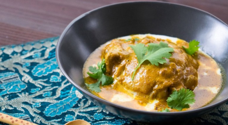 الدجاج الهندي بالزبدة