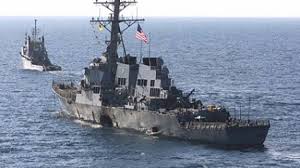 مدمرة أمريكية تبحر بالقرب من جزيرة تدعي الصين السيادة عليها