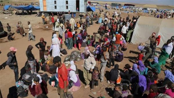 3.5 مليون عراقي في عداد المهجرين عام 2015