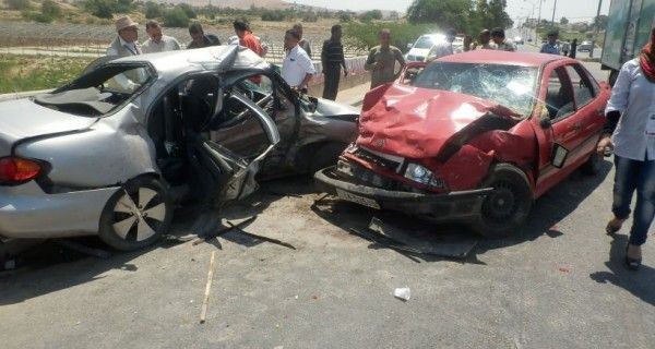 مصرع شخص وإصابة (145) آخرين في حوادث سير بالضفة