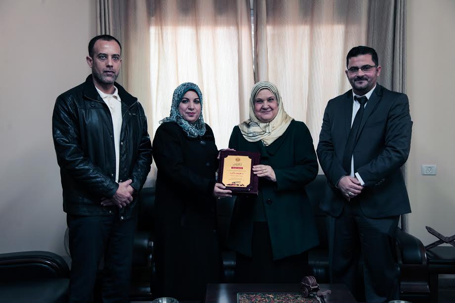 بالصور: وزارة شئون المرأة تستقبل وفدا من جامعة الإسراء