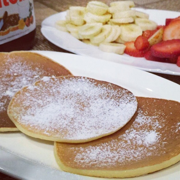 أسهل وصفة بان كيك