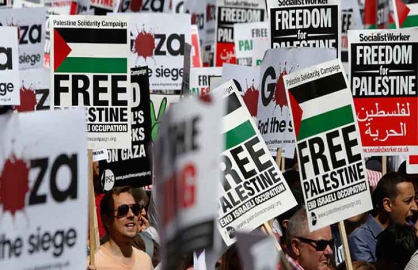 منظمات بريطانية تنتقد محاولات إسكات الحديث عن فلسطين