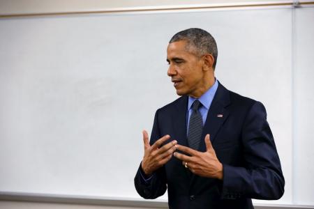 أوباما :أشعر بالاحباط من عدم سن الكونجرس قانونا للحد من حيازة السلاح