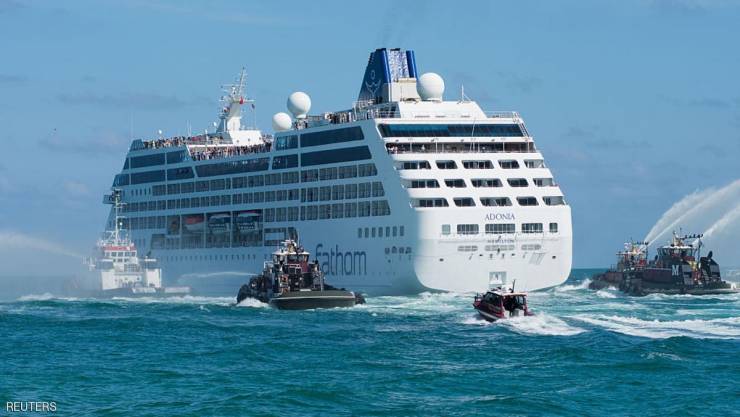 سفينة سياحية تبحر من ميناء ميامي الأمريكي إلى كوبا