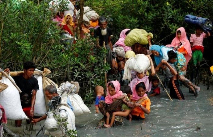 فروا من أعمال العنف غرب بورما