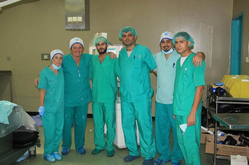وفد طبي أسباني يجرى عمليات بجراحة العظام بمجمع ناصر
