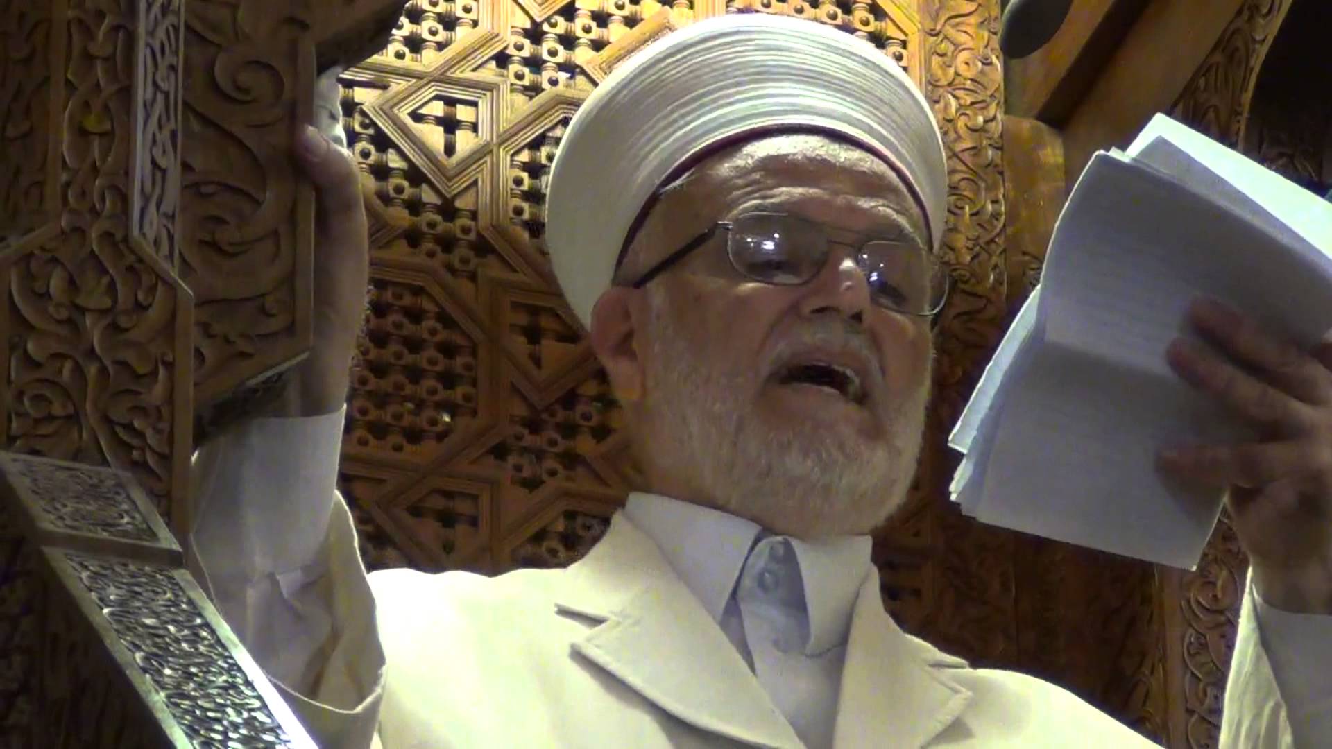 عمان: المفتي العام يشارك في مؤتمر يناقش أحداث السيرة النبوية