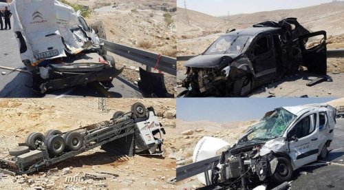 خلال أسبوع .. وفاة مواطنين و 145 إصابة في 191 حادث سير بالضفة