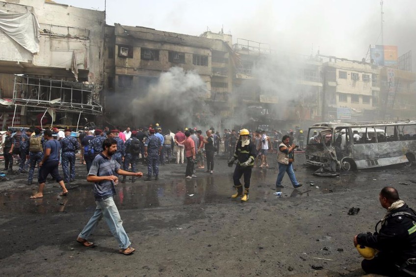 محدث: مقتل 100 "زائراً شيعياً" إثر تفجير جنوب شرقي بغداد