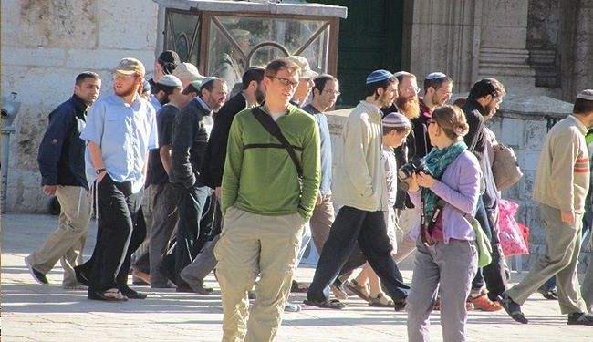 مستوطنة تزعم تعرضها للاعتداء من قبل حراس المسجد الأقصى