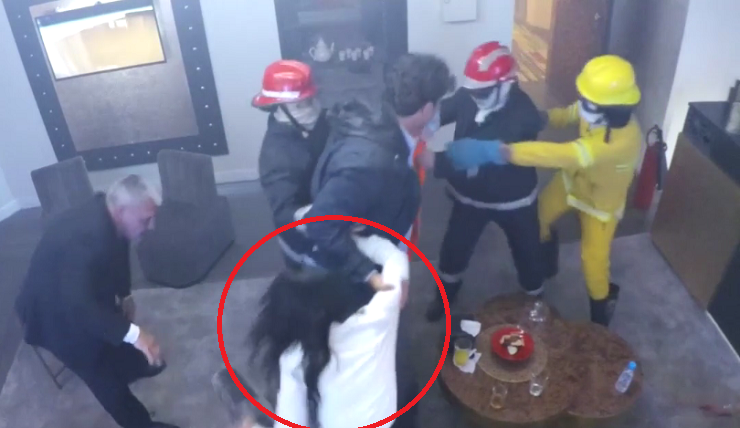 بالصور:  تصرف انساني من ميديو كاد يفشل حلقة رامز جلال