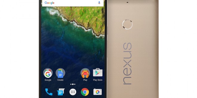 جوجل تكشف عن هاتف نيكسوس 6P باللون الذهبي