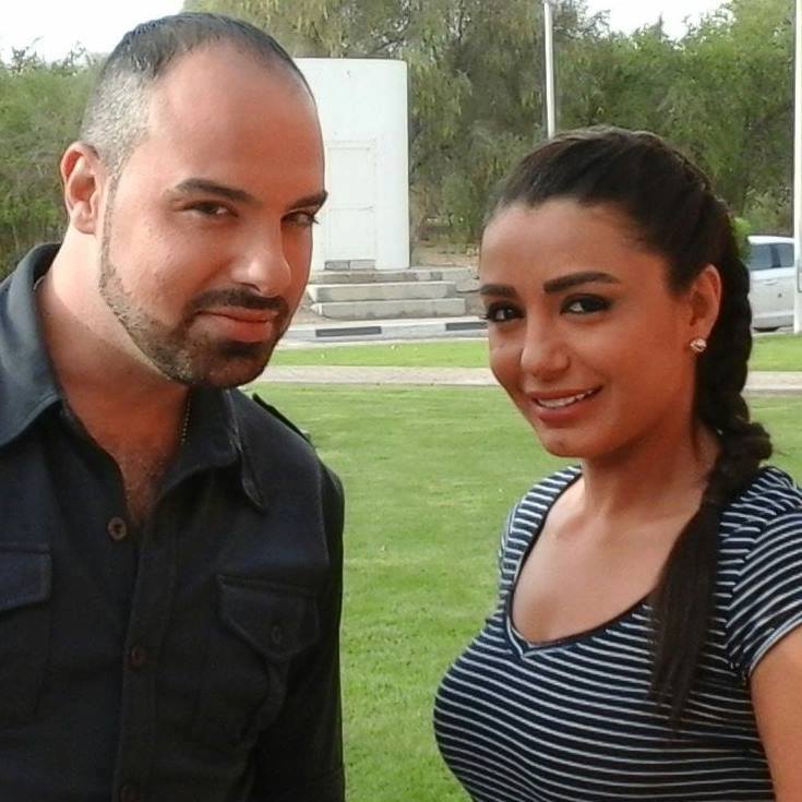 بالصور .. الفنان السوري ماهر الشيخ ينتهي من تصوير مسلسل "فتنة زمانها" بدبي