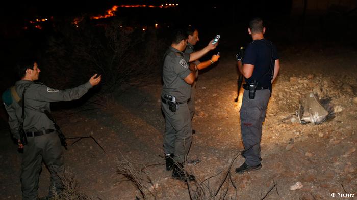 سقوط قذيفة بمنطقة مفتوحة على الحدود مع غزة