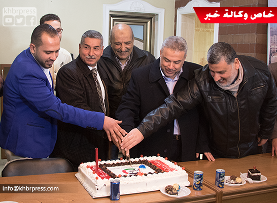 بالفيديو والصور: بمشاركة الفصائل.. وكالة "خبر" تطفئ شمعتها الثانية وتوقد شمعة الحرية