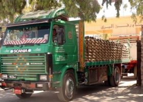 الباز : دخول كميات من الأسمنت والوقود المصري الى غزة