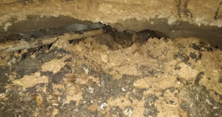 بسبب الأمطار: انهيار جزء من نفق حفره مستوطنون بالقدس