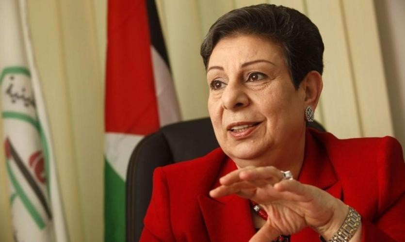 "عشراوي" تستنكر جرائم الاحتلال والمستوطنين بحق أبناء شعبنا